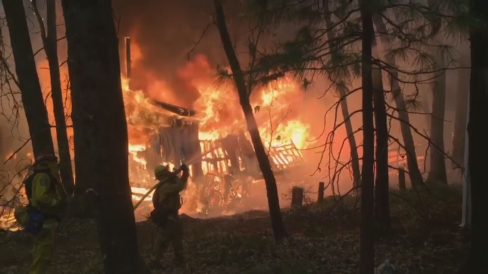 美國加州山火失控　十一死三十多人失蹤