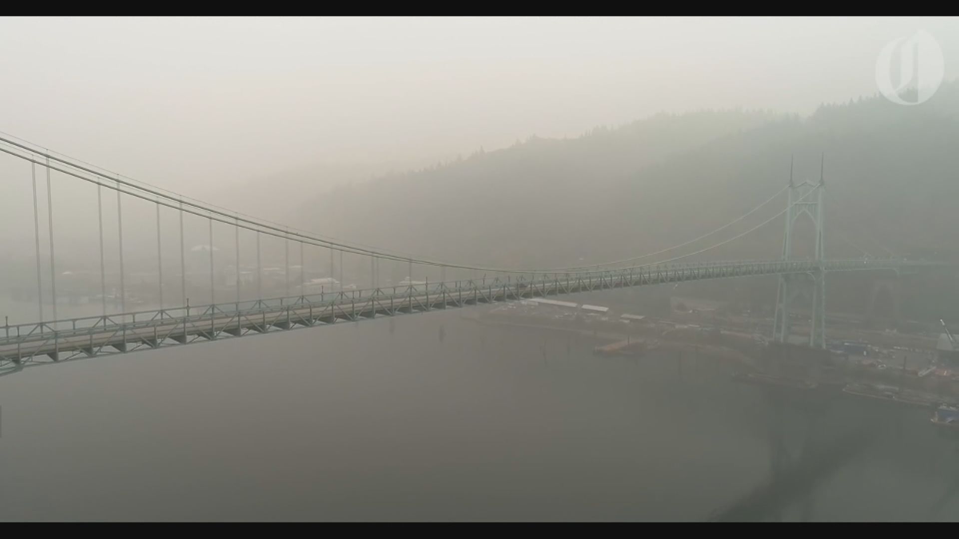 美國山火產生煙霧飄至歐洲北部
