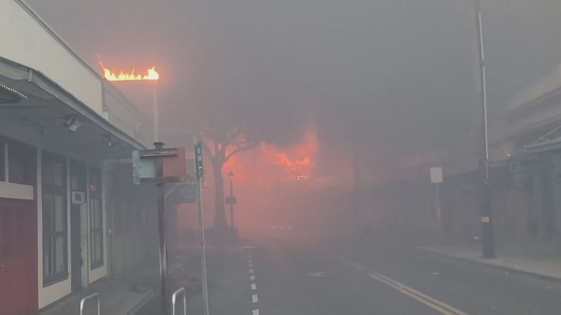 美國夏威夷毛伊島發生山火最少六死