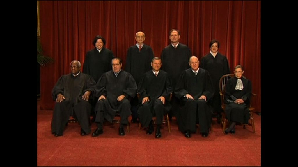 美國大法官繼任人引發政治爭拗