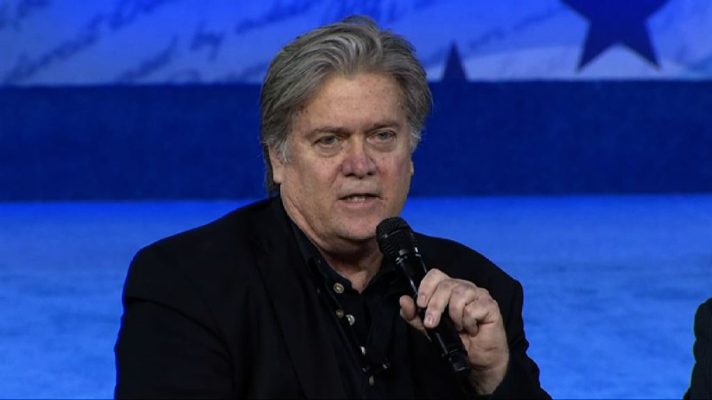 消息指班農或本周內離職