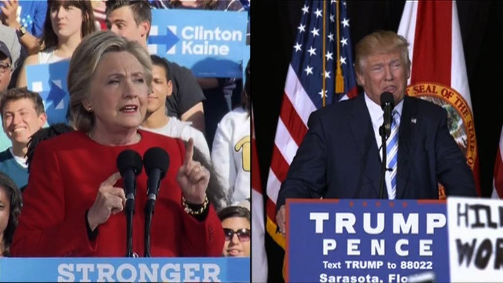 美總統候選人搶攻搖擺州份拉票