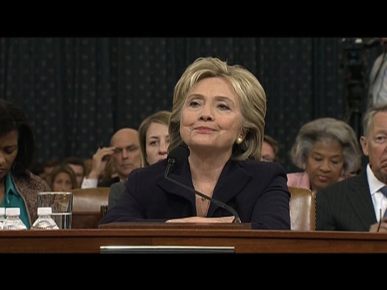 希拉里就班加西事件出席聽證會