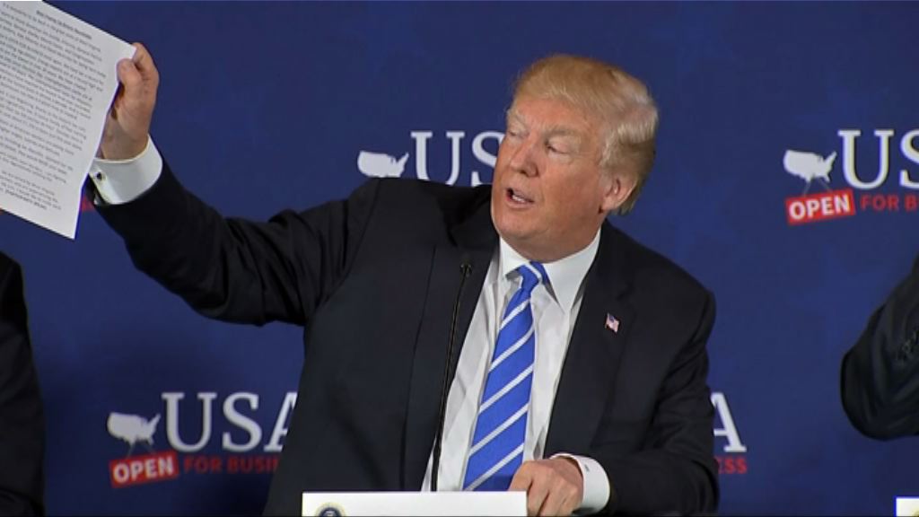 特朗普：加徵關稅損美國經濟但值得