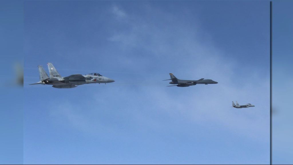 美軍機進入東海防空識別區遭警告