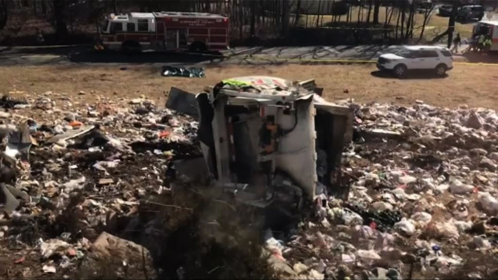 美國共和黨議員所乘列車撞垃圾車一死