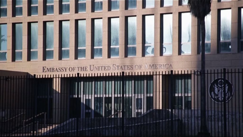 美國撤走六成駐古巴使館人員