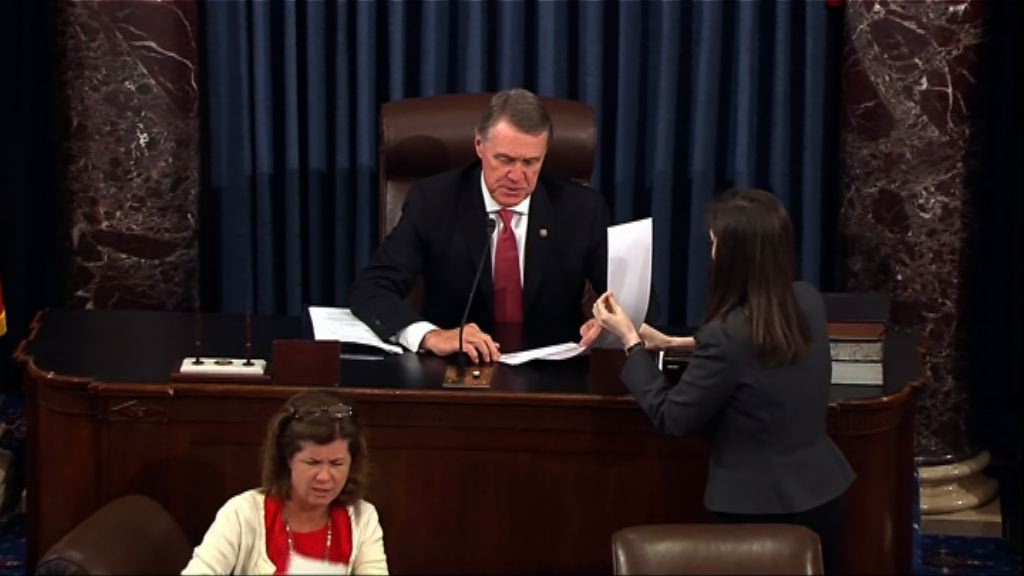 美國參議院通過風暴哈維救災法案