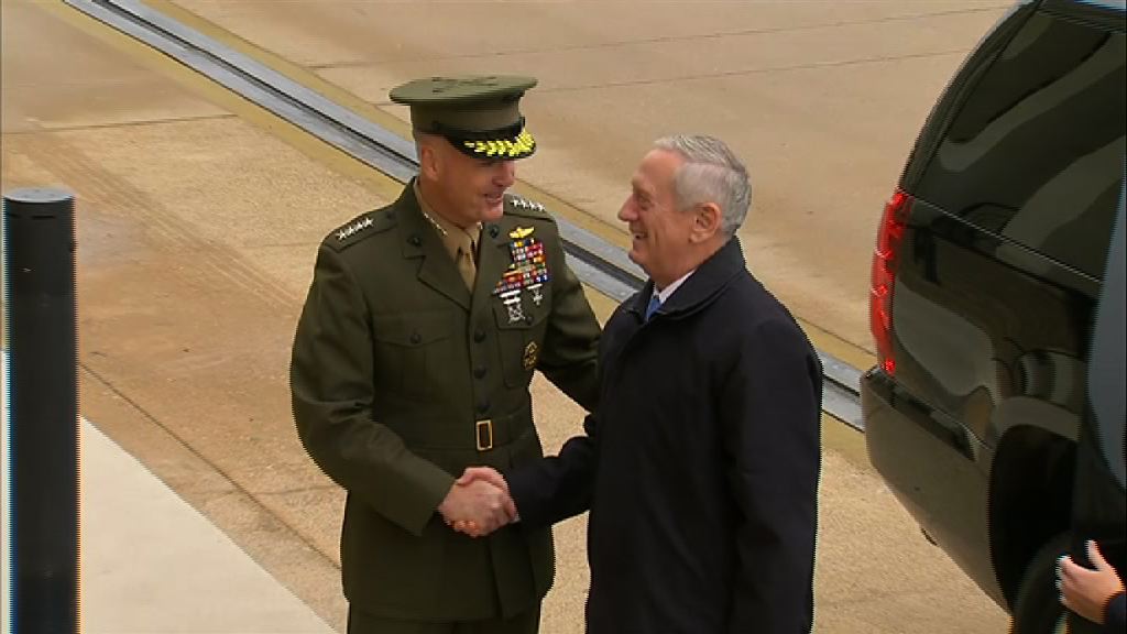 美新任防長擬下周出訪日韓