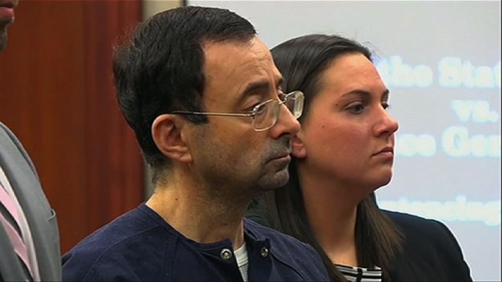 美國前隊醫納薩爾性侵罪判監175年