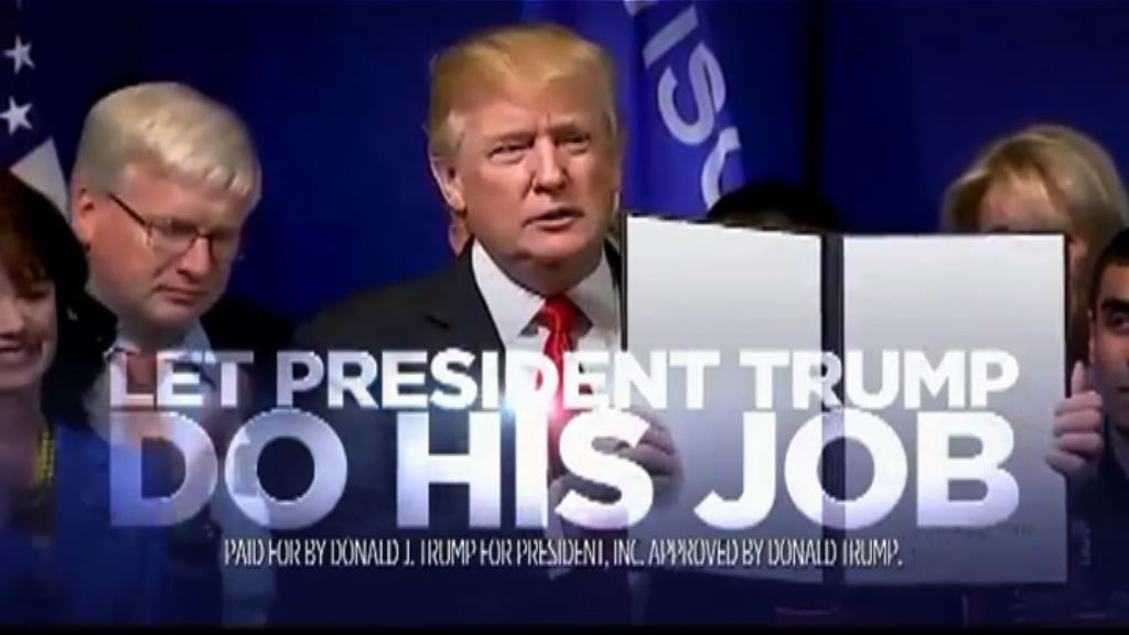 特朗普角逐連任廣告吹捧政績