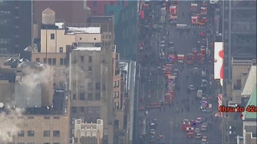 美國紐約巴士站爆炸數人傷