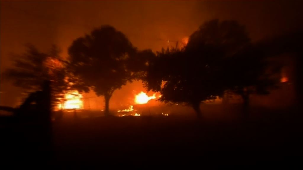 美國加州北部山火蔓延　多人死傷