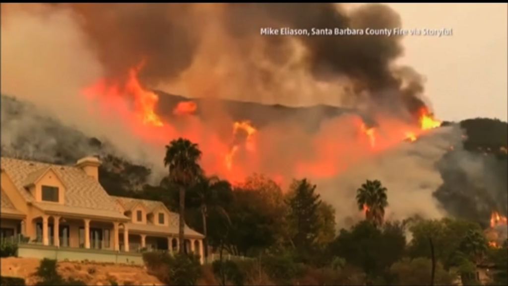 美國南加州山火持續近兩周仍未受控