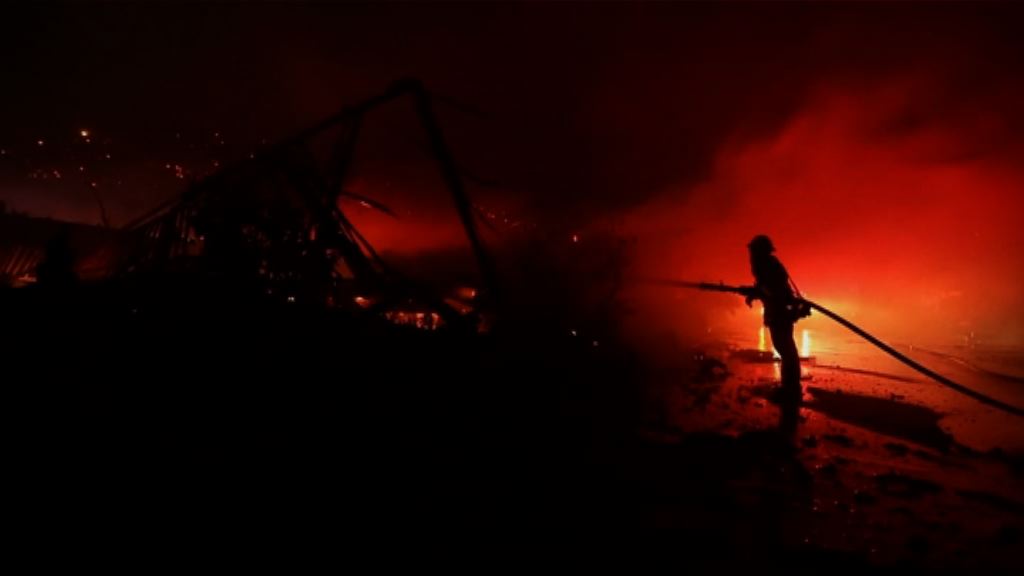 南加州山火仍未受控　至今最少六傷