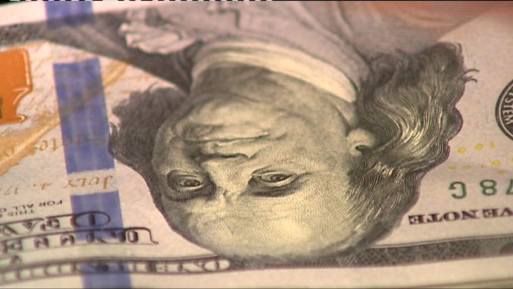 美元兌日圓見一個月高位