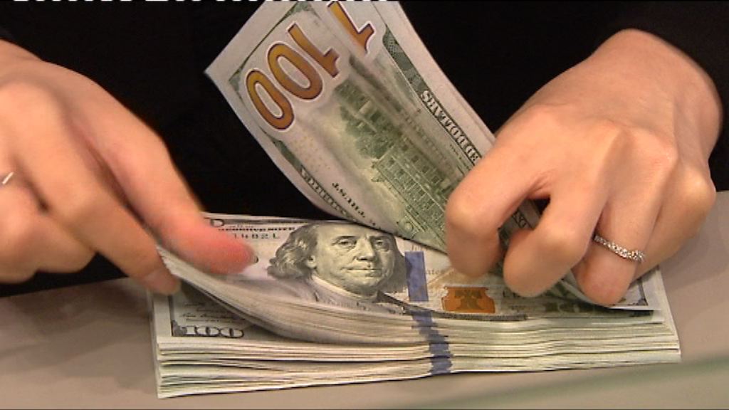 美國就業數據疲弱　美匯跌穿96