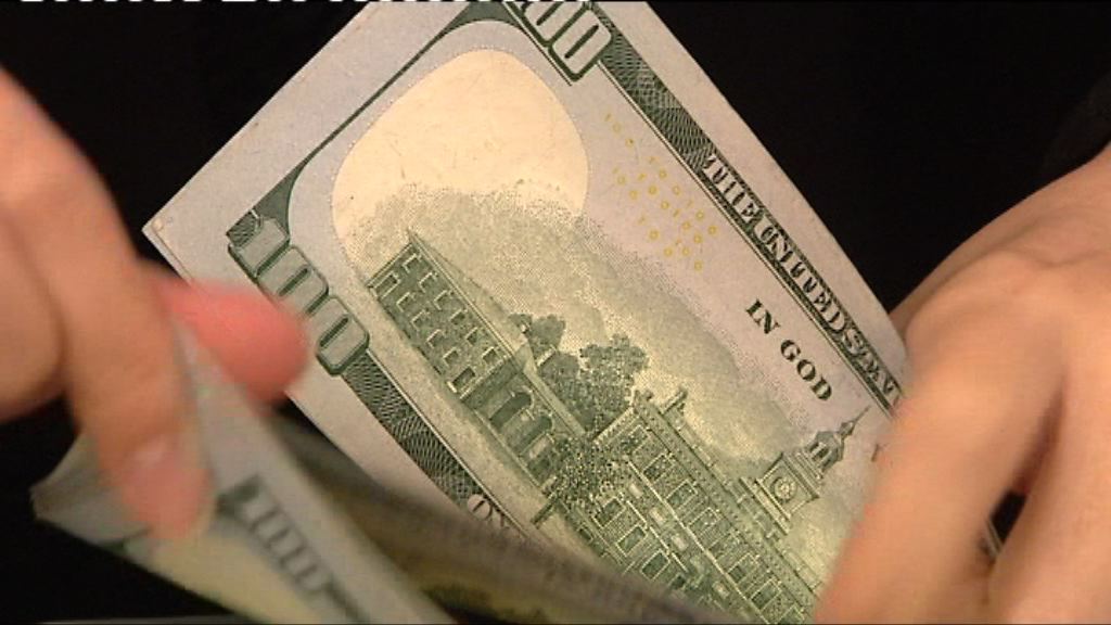 美股上升　美元匯價回落