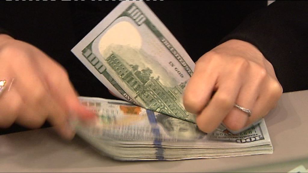 美匯指數見3個月高位後回軟