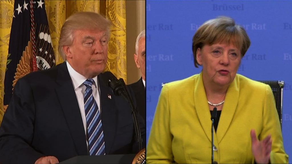 默克爾將向特朗普就與普京周旋給意見