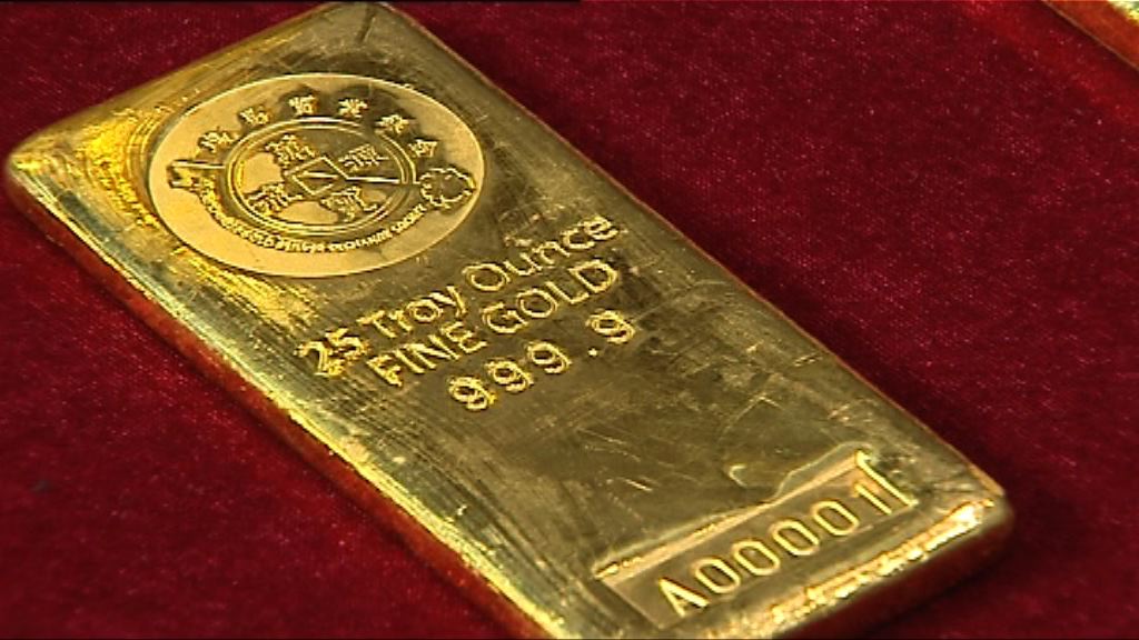 美元匯價下跌 金價升逾1%