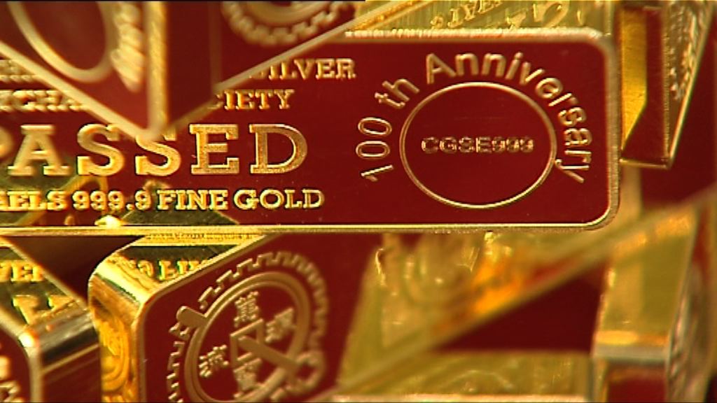 美國加息預期　金價連跌2天