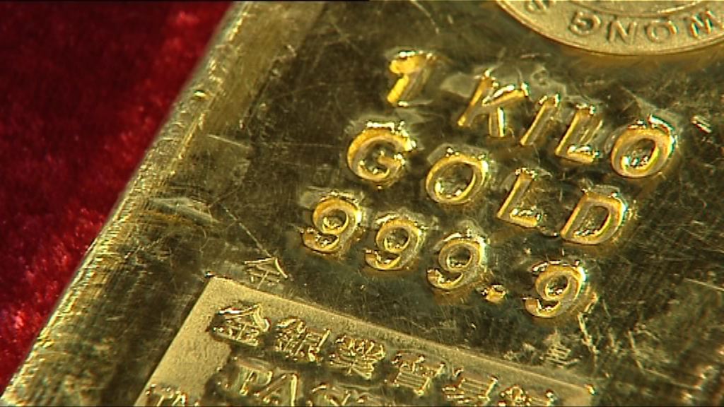 美國加息預期及美元上升　金價下跌