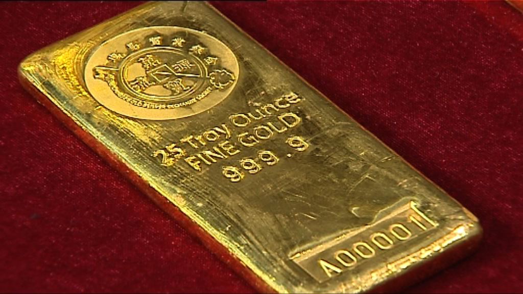 美元兌歐元下挫　金價升至逾三周高位