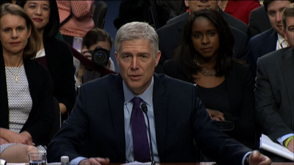 戈薩奇於聽證會強調無人可超越法律