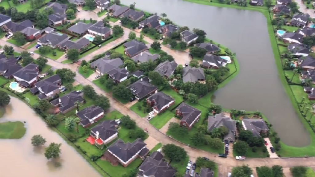 哈維再度登陸美國路易斯安那州　料再有大雨