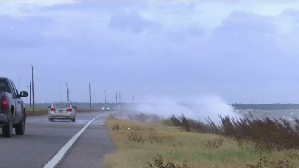 颶風納特於美國密西西比河河口附近登陸