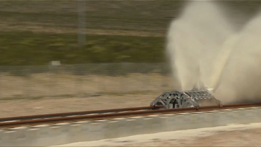 美國高速交通工具「超級環」　首測成功