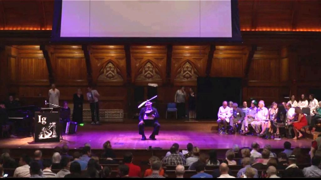 搞笑諾貝爾獎向奇人與想像力致敬