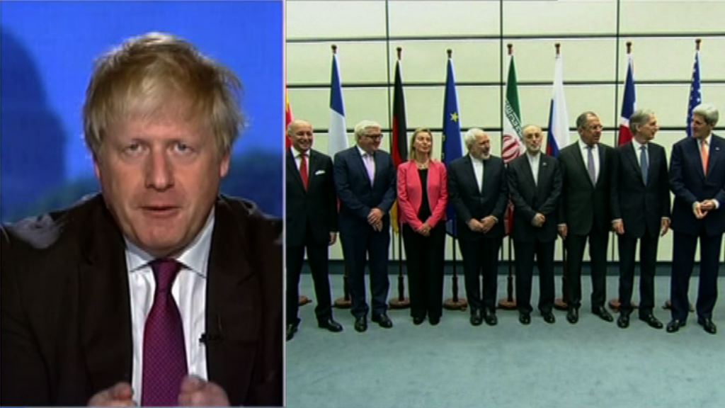 英外相促特朗普勿退出伊朗核協議