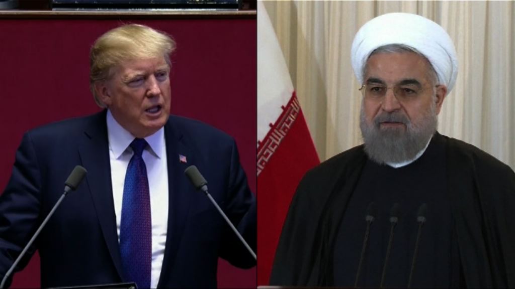 美伊關係緊張　特朗普與魯哈尼隔空駡戰