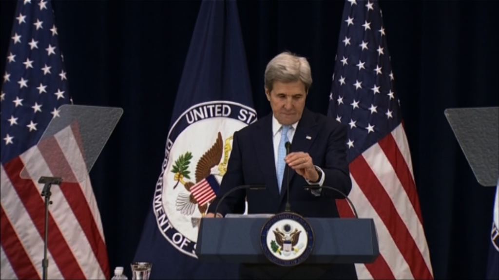 克里狠批以色列殖民活動危害和平