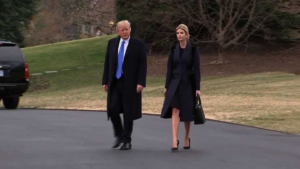 特朗普女兒女婿在公在私均影響力大