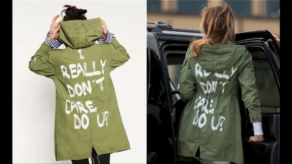 美國第一夫人外套惹爭議