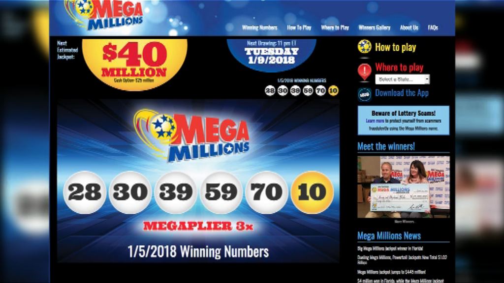 佛州幸運兒獨中頭獎　彩票獎金35億港元