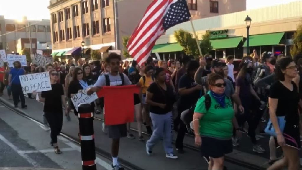 美國聖路易斯連續第二日有示威