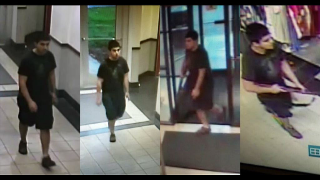 華盛頓州警通緝涉商場槍擊男子