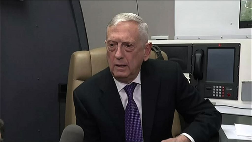 馬蒂斯亞洲之行重點北韓無核化