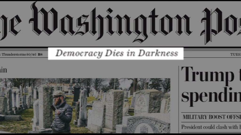 美國主流傳媒新宣傳　回應特朗普批評