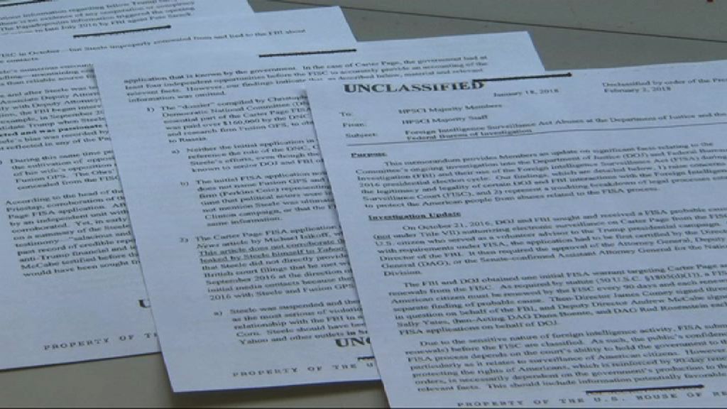 通俄備忘錄解密　FBI涉濫權調查