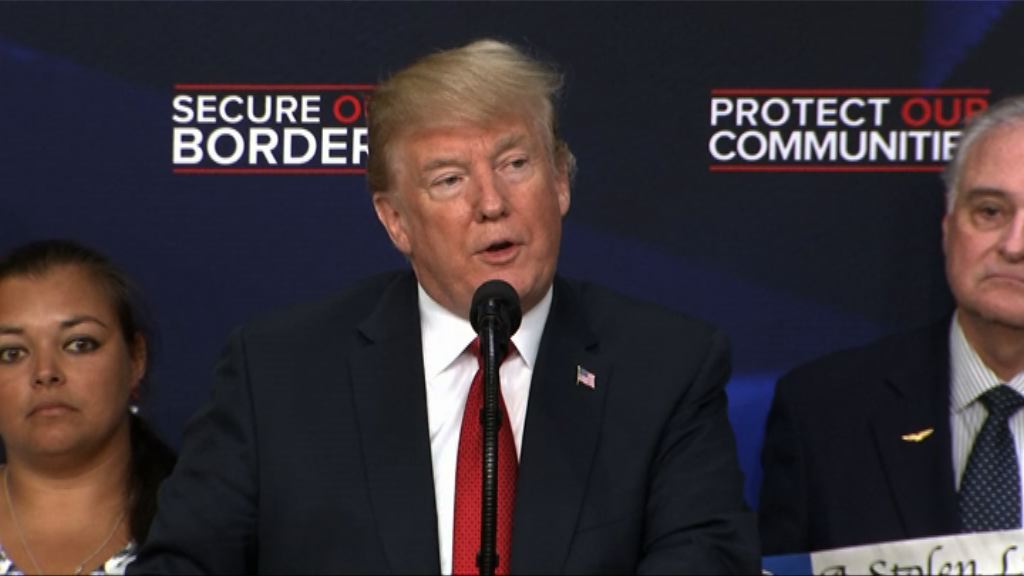 特朗普指部分非法移民故事虛構