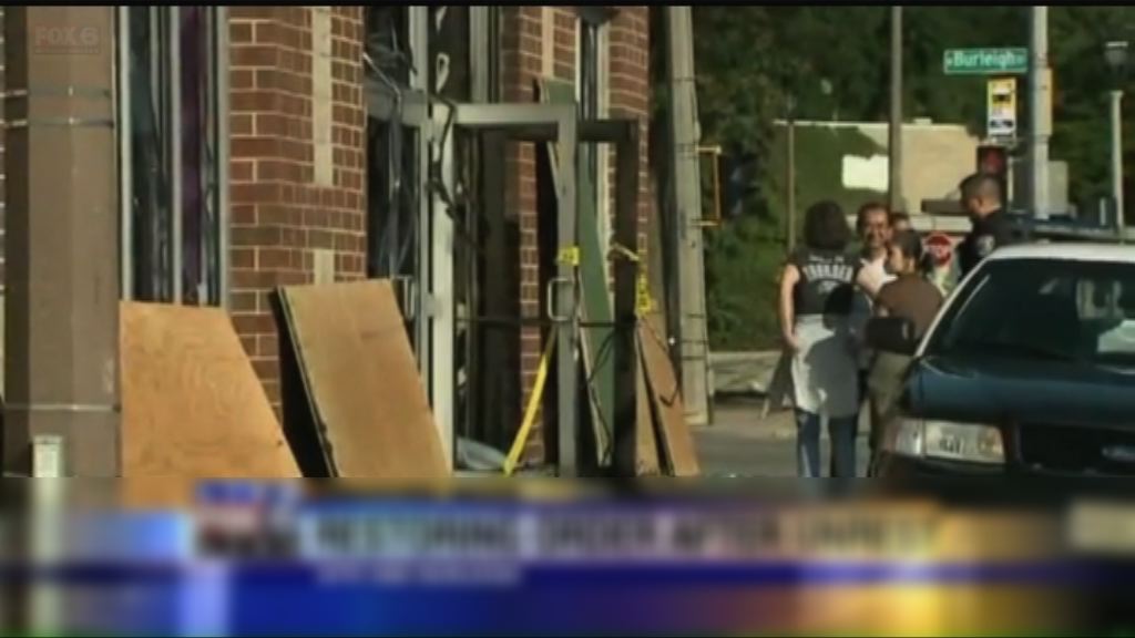 密爾沃基騷亂過後市面回復平靜