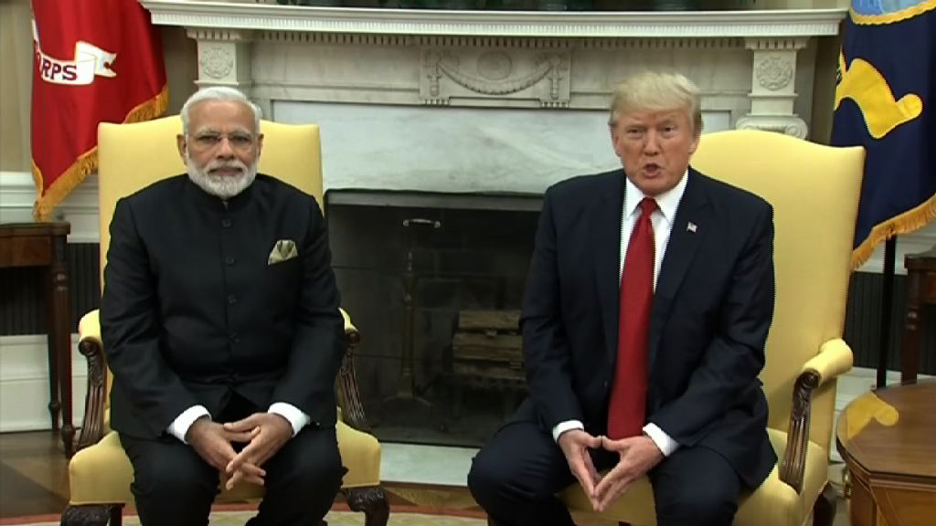 特朗普促印度放寬美國貨品限制