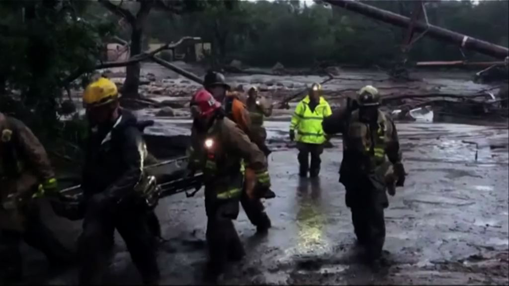 南加州泥石流地區早前曾發生嚴重山火