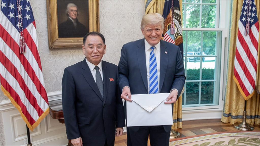 美朝峰會如期舉行　特朗普認為目前氣氛良好