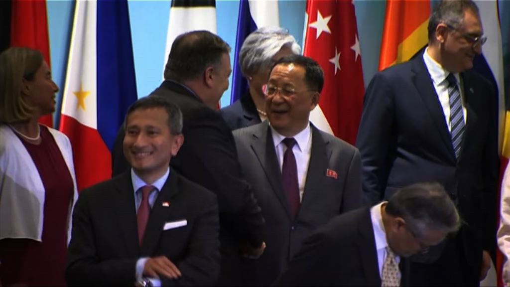 蓬佩奧李勇浩新加坡碰頭